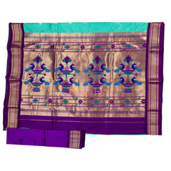 Ilkal Paithani Pure Silk